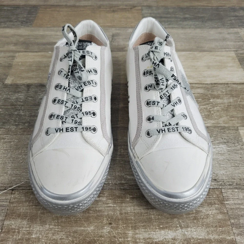 Vintage Havana Alive Shoes Womens Sz 8.5 Glitter Lace Up Sneaker